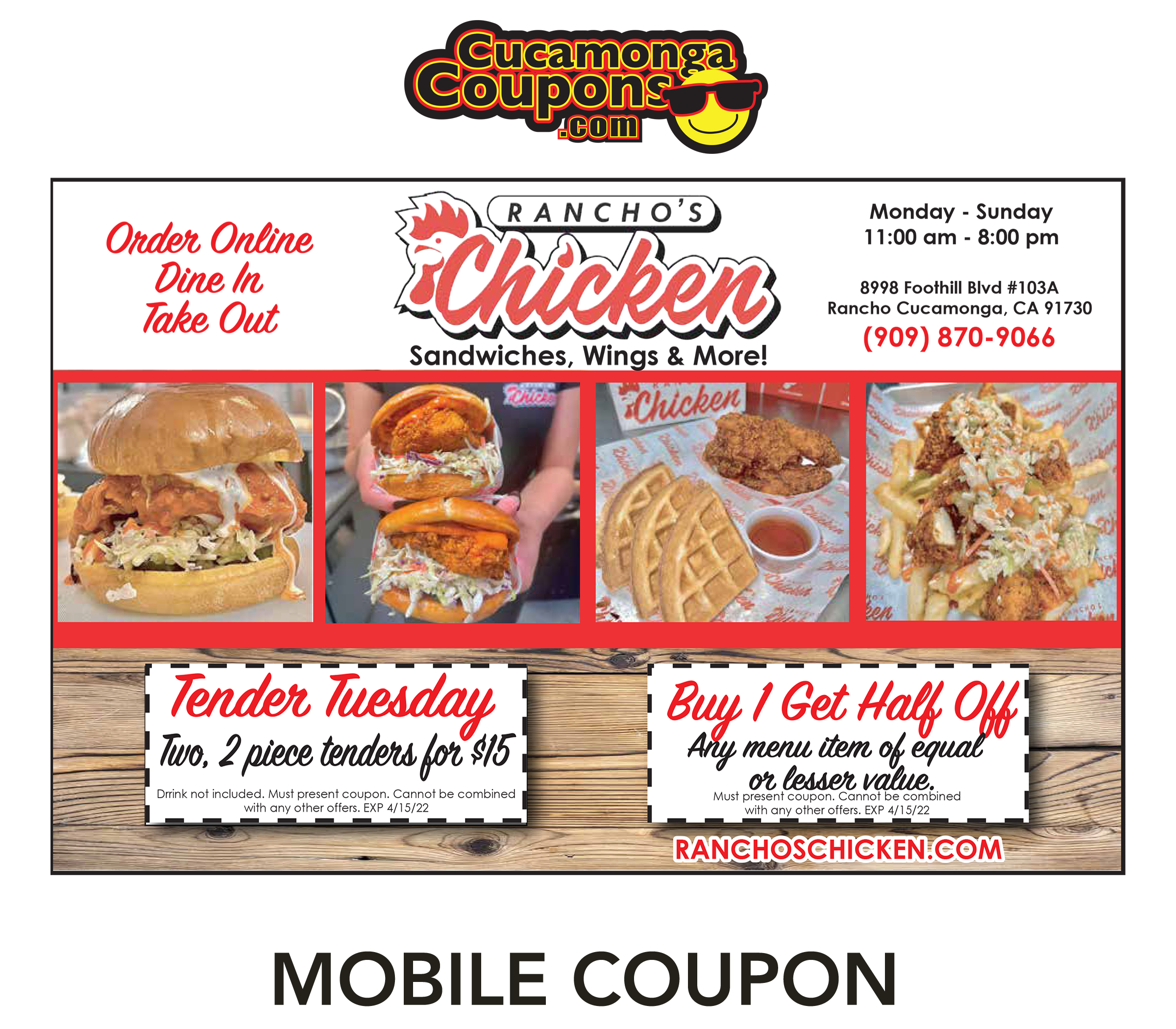 Cucamonga Coupons Monthy - Online Edition