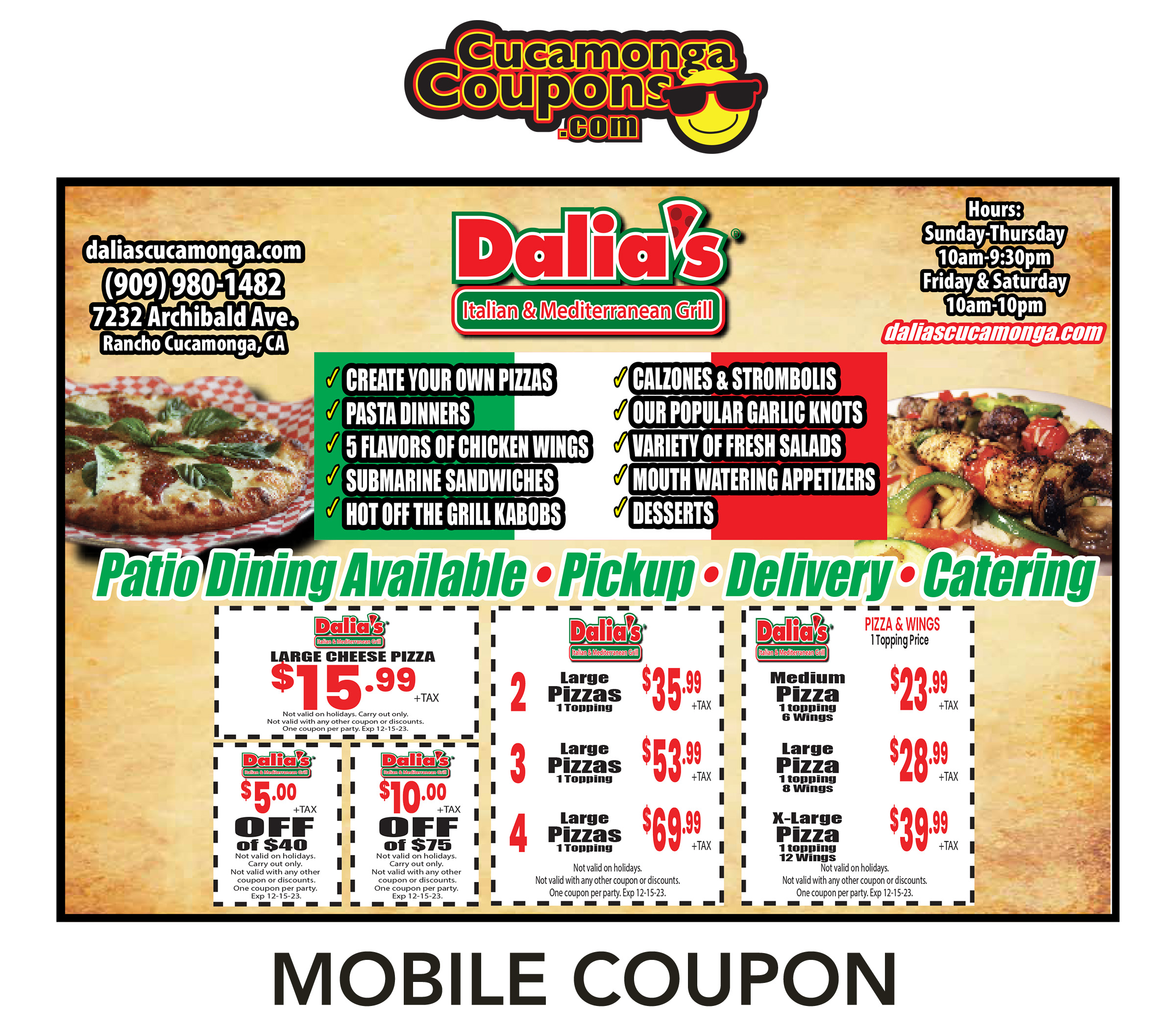 Cucamonga Coupons - Online Edition Page 5